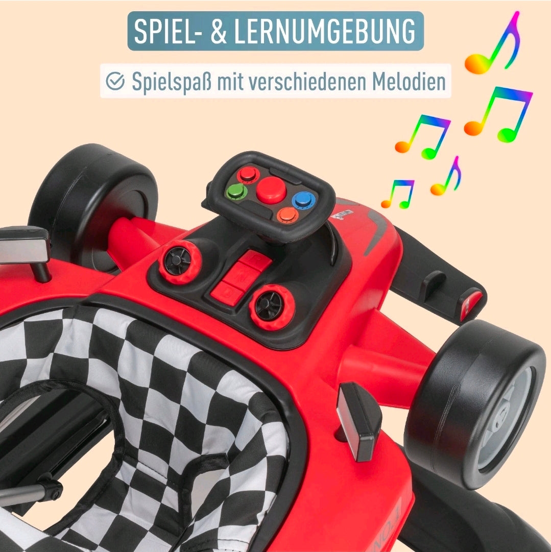 Baby Lauflernwagen Gehfrei Lauflernhilfe auto mit Licht