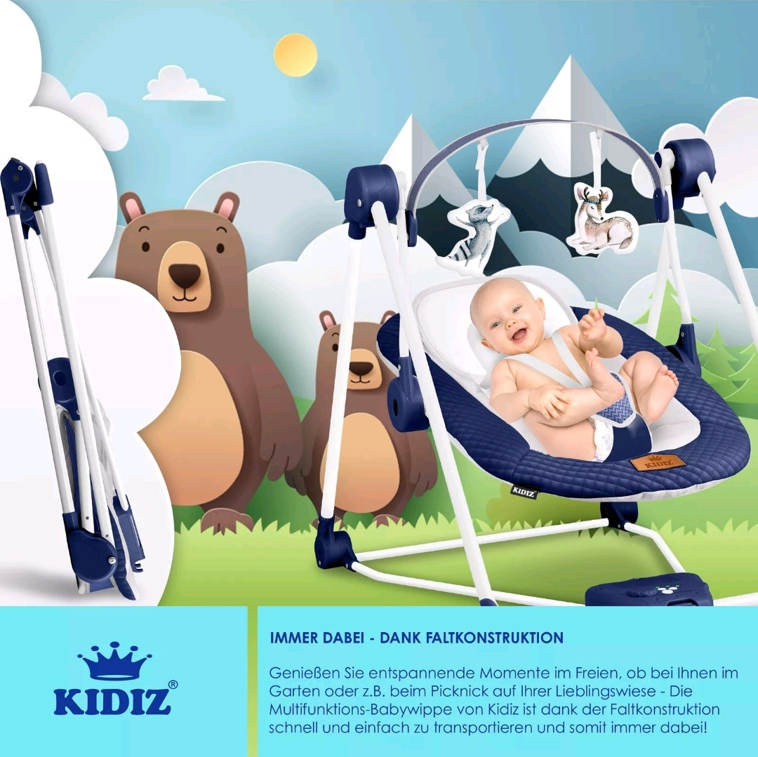 Babywippe Babyschaukel mit Spielzeugen