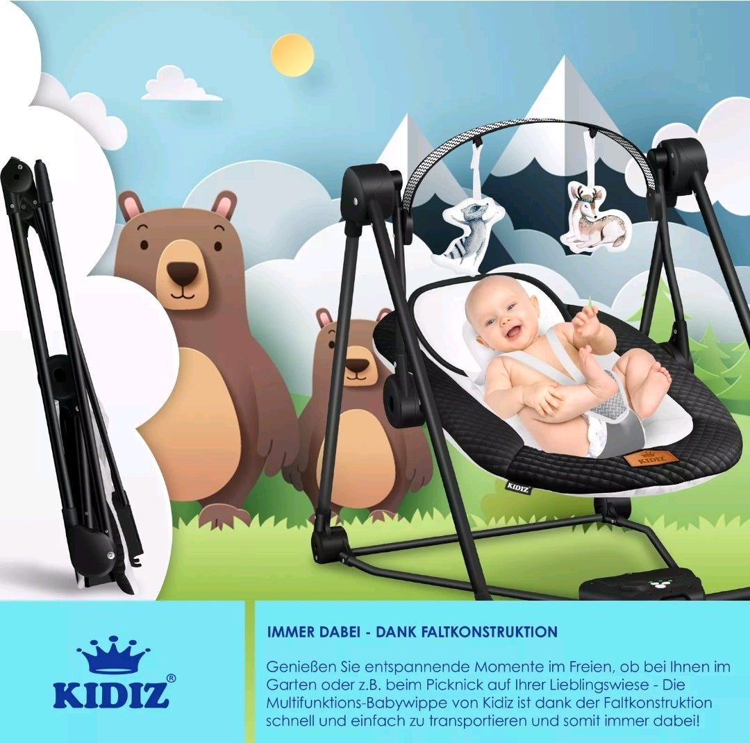 Babywippe Babyschaukel mit Spielzeugen