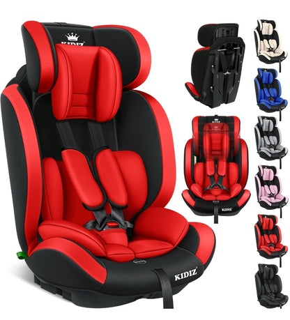 Kinderautositz 9kg-36 kg, 1-12 Jahre, Gruppe 1-2-3 Universal