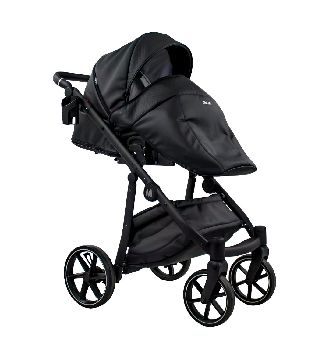 MOMMO FANTASY Kinderwagen 2in1/3in1/4in1 Öko-Leder /Autositz