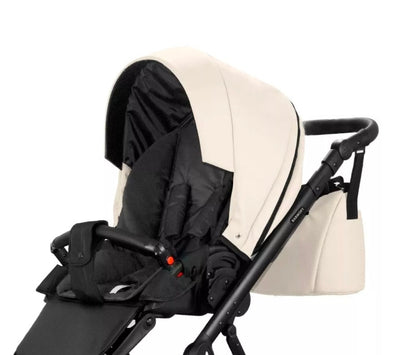 MOMMO HARMONY Kinderwagen 2in1/3in1/4in1 Öko-Leder – Cosmo I-Size-Sitz