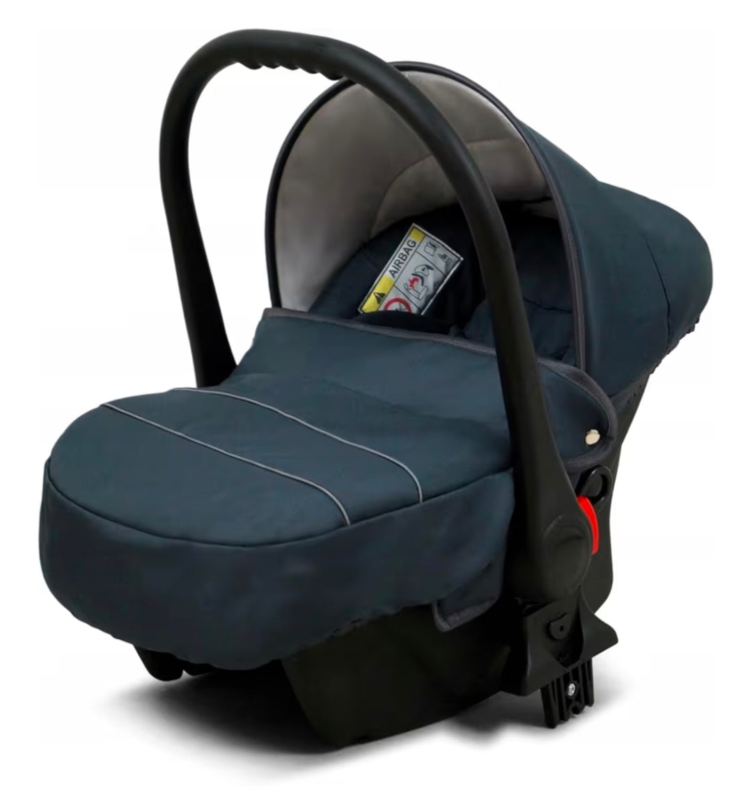 Trailux Duo 3-in-1  Kinderwagen-Set für Zwillinge inkl. Autositz