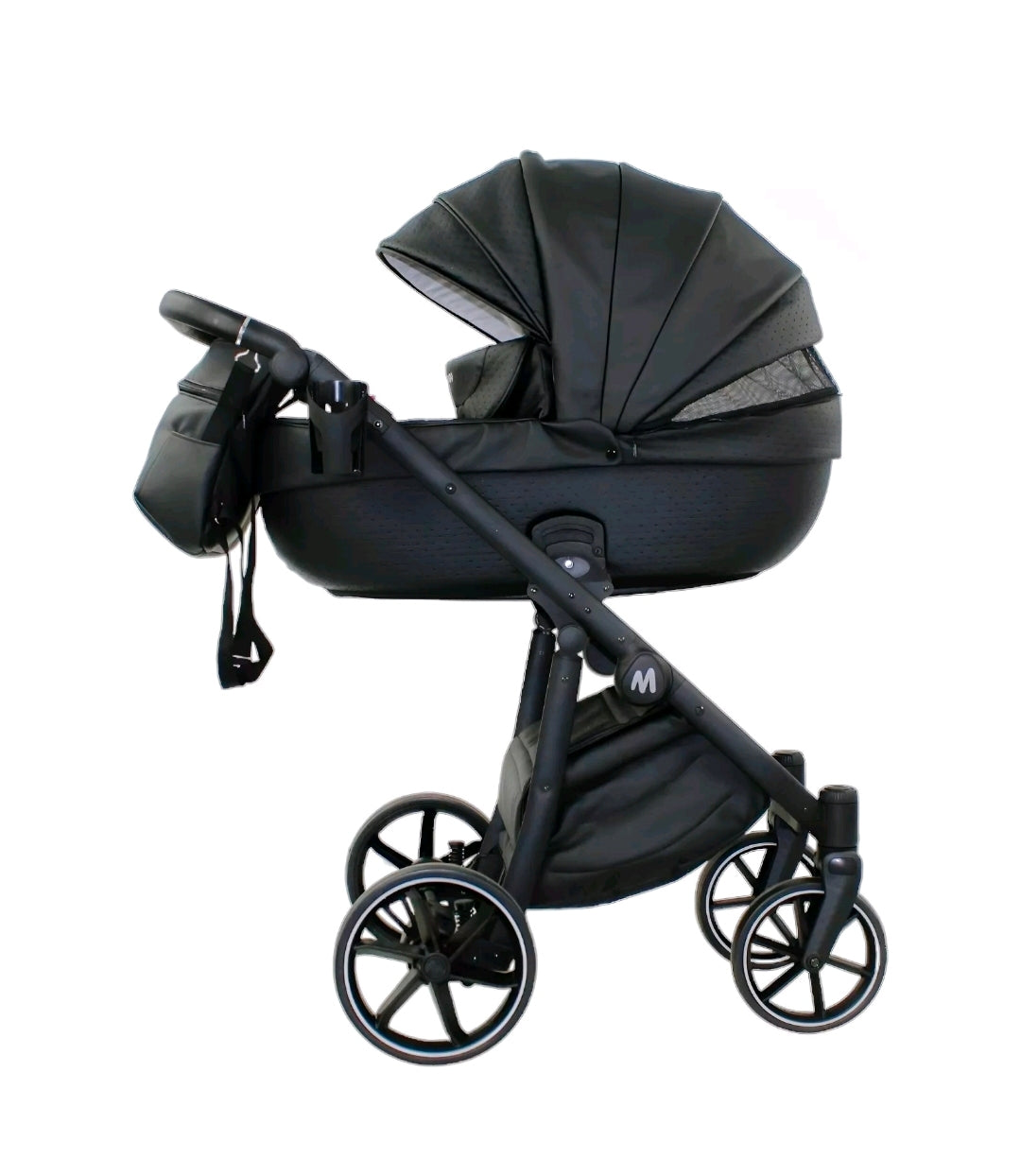 MOMMO FANTASY Kinderwagen 2in1/3in1/4in1 Öko-Leder /Autositz