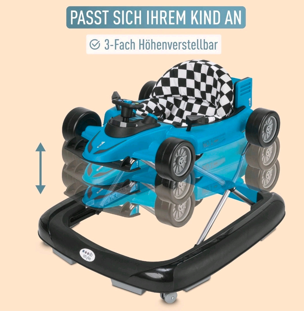 Baby Lauflernwagen Gehfrei Lauflernhilfe auto mit Licht-Zweite Chance