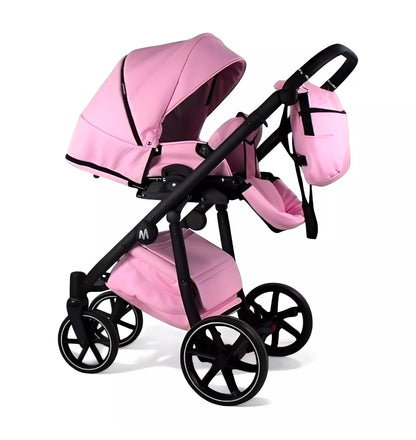 MOMMO FANTASY Kinderwagen 2in1/3in1/4in1 Öko-Leder /Autositz