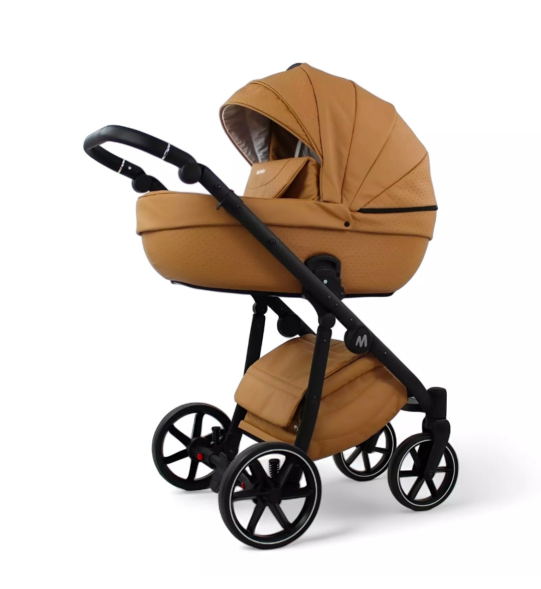 MOMMO FANTASY Kinderwagen 2in1/3in1/4in1 Öko-Leder /Autositz