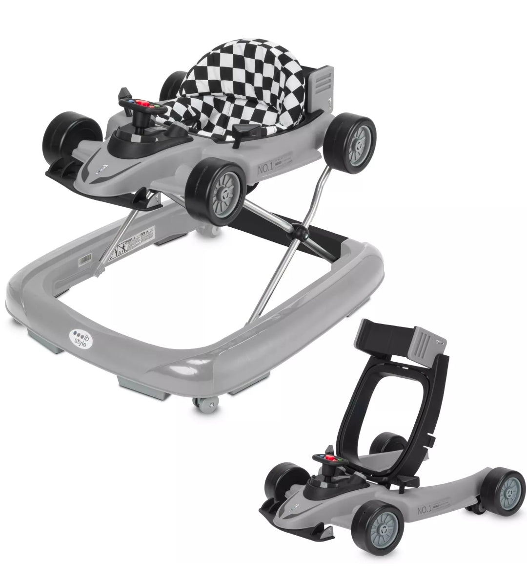 Baby Lauflernwagen Gehfrei Lauflernhilfe auto mit Licht-Zweite Chance