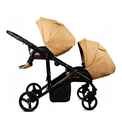 Trailux Duo 3-in-1  Kinderwagen-Set für Zwillinge inkl. Autositz