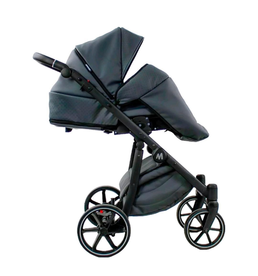 MOMMO FANTASY Kinderwagen 2in1/3in1/4in1 Öko-Leder /Autositz