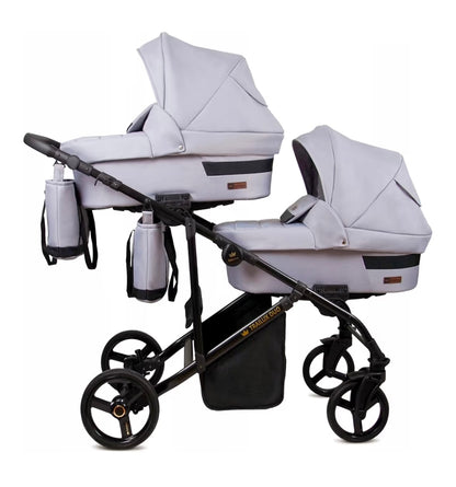 Trailux Duo 3-in-1  Kinderwagen-Set für Zwillinge inkl. Autositz